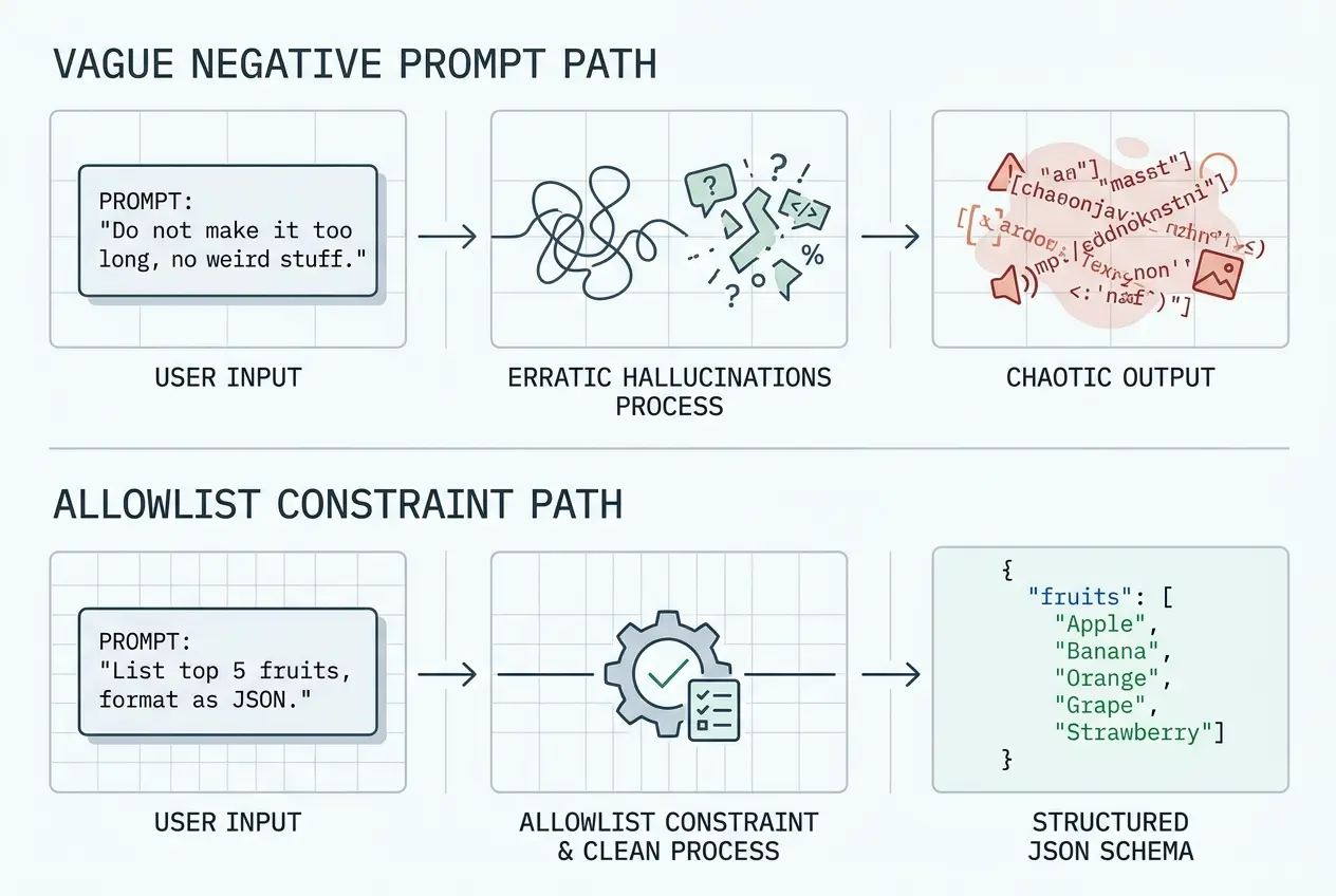 Why Telling AI What NOT to Do Fails (And the Fix)